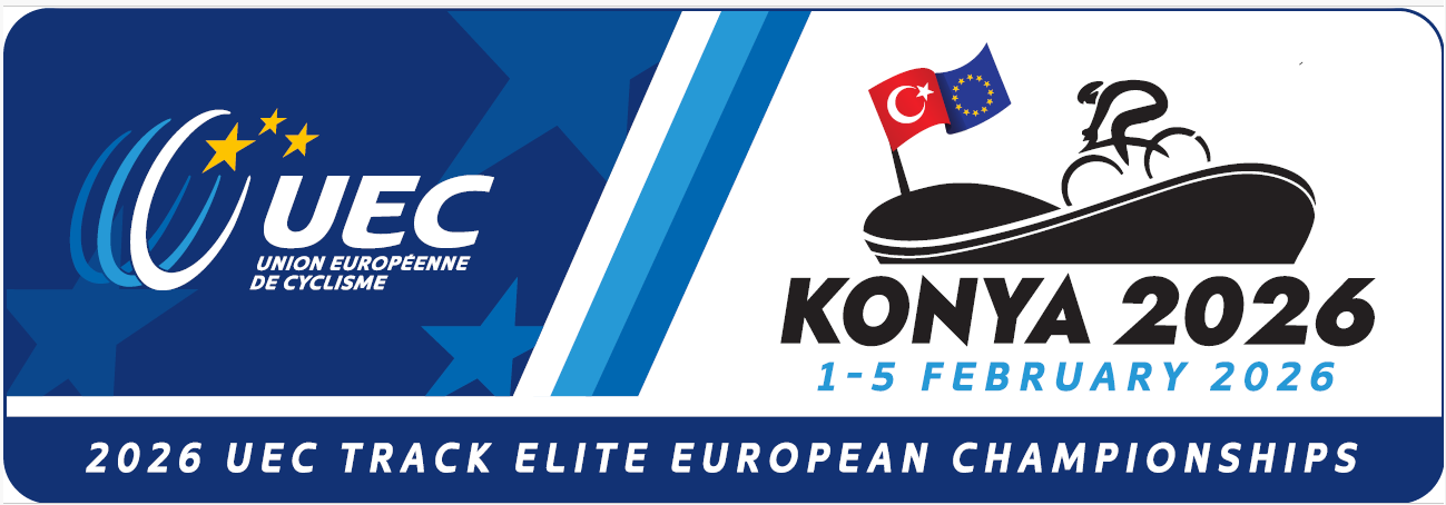 2026 UEC Track Elite European Championships Logo