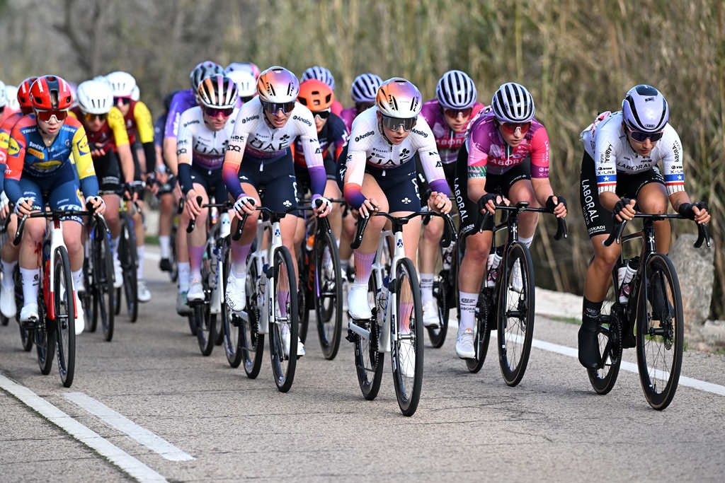 Gasparrini just off the podium at Vuelta CV Femenina