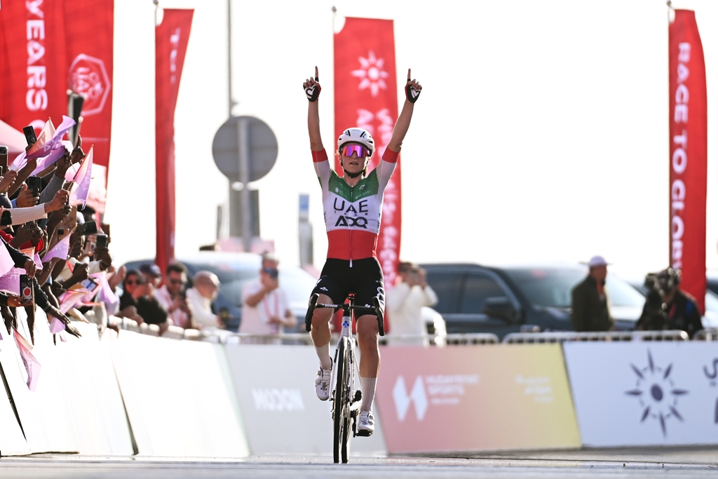 Elisa Longo Borghini once again queen of the UAE Tour Women