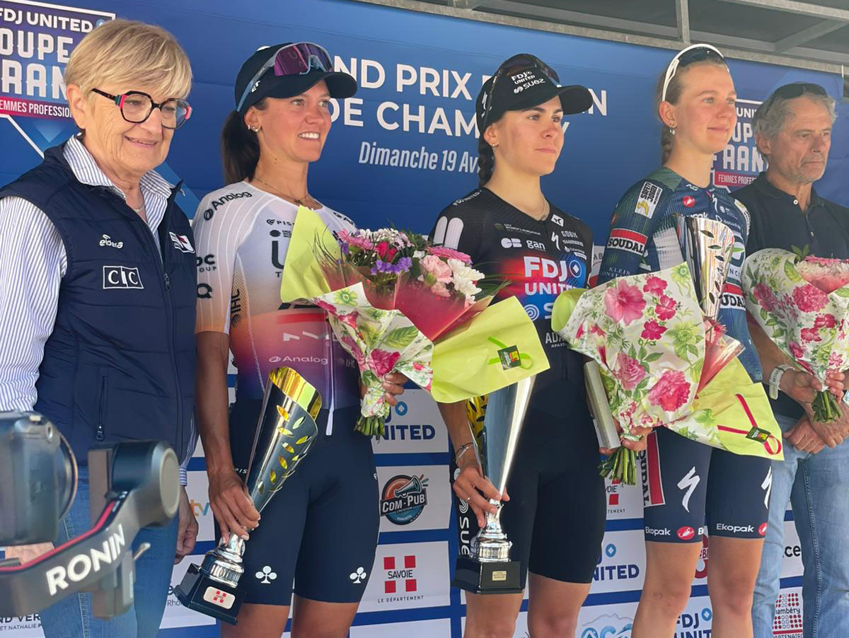 Erica Magnaldi Back on the Podium at Chambéry