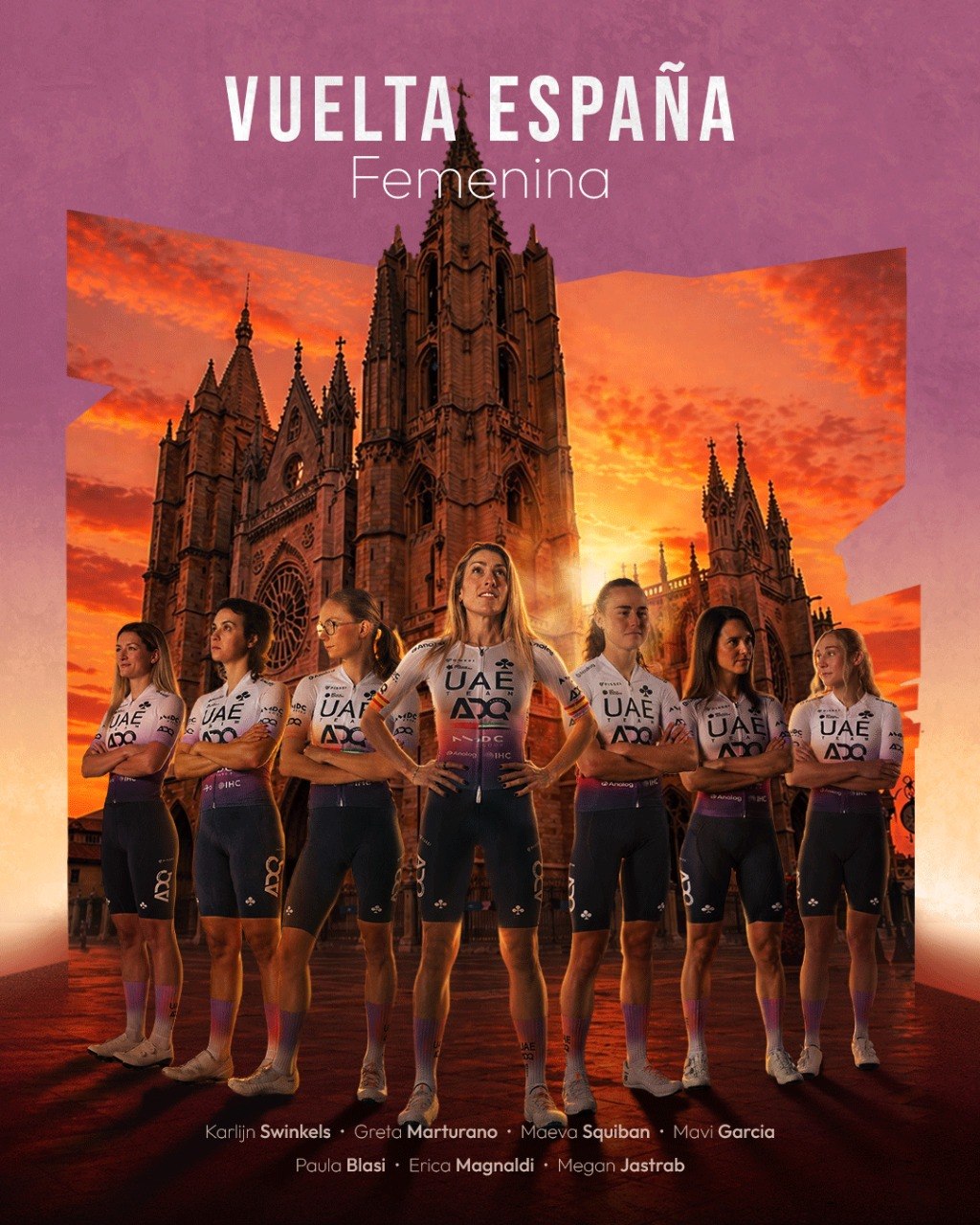 UAE Team ADQ shines the spotlight on La Vuelta Femenina
