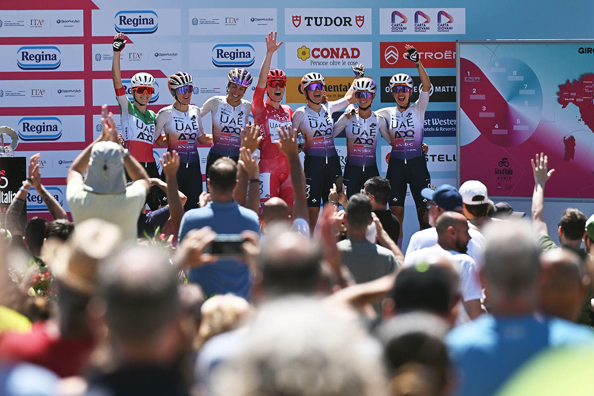 Giro d’Italia Women: Longo Borghini and Persico in the top 5 in Buja