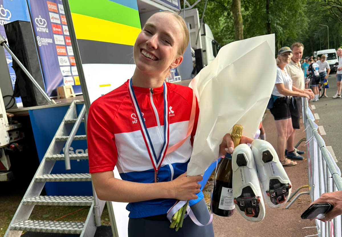 Fee Knaven is also the Dutch U23 Road Champion