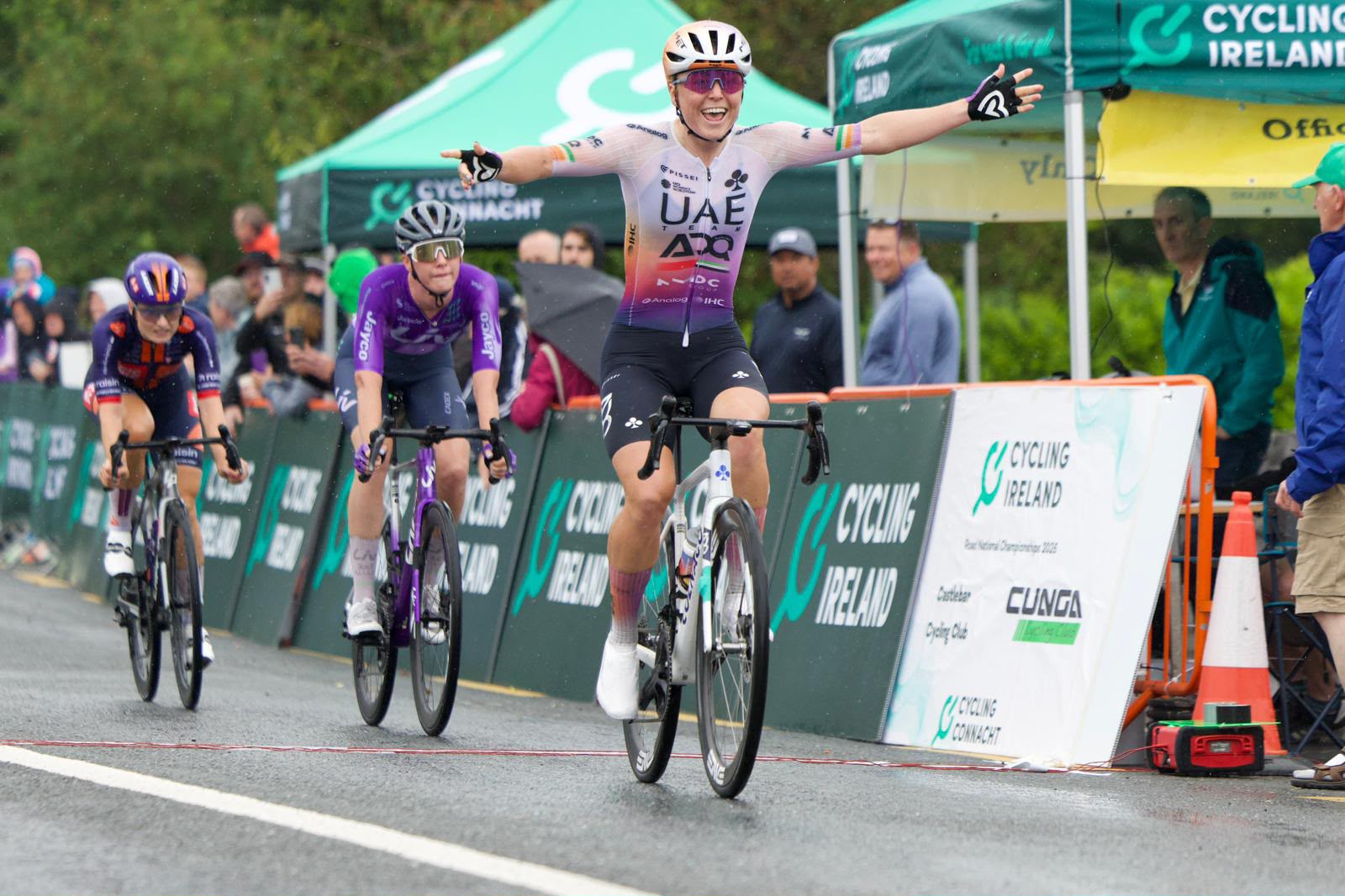 Lara Gillespie is also the Irish Road Race Champion