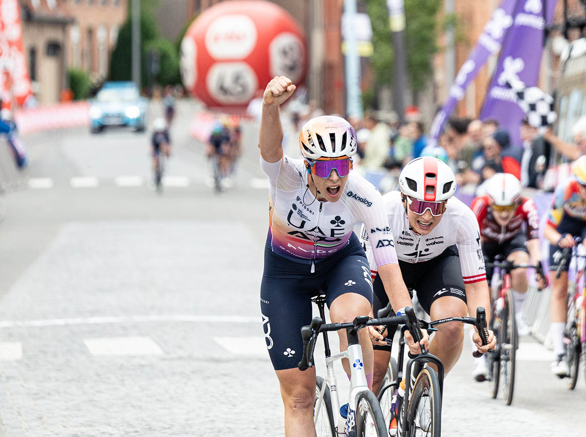 Federica Venturelli won the Dwars door de Westhoek