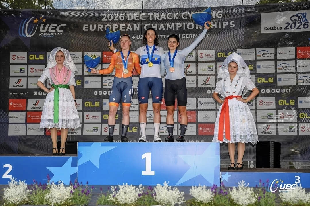 Federica Venturelli claims second European gold with Points Race victory