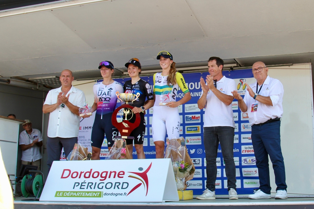 Karlijn Swinkels finishes second at La Périgord Ladies