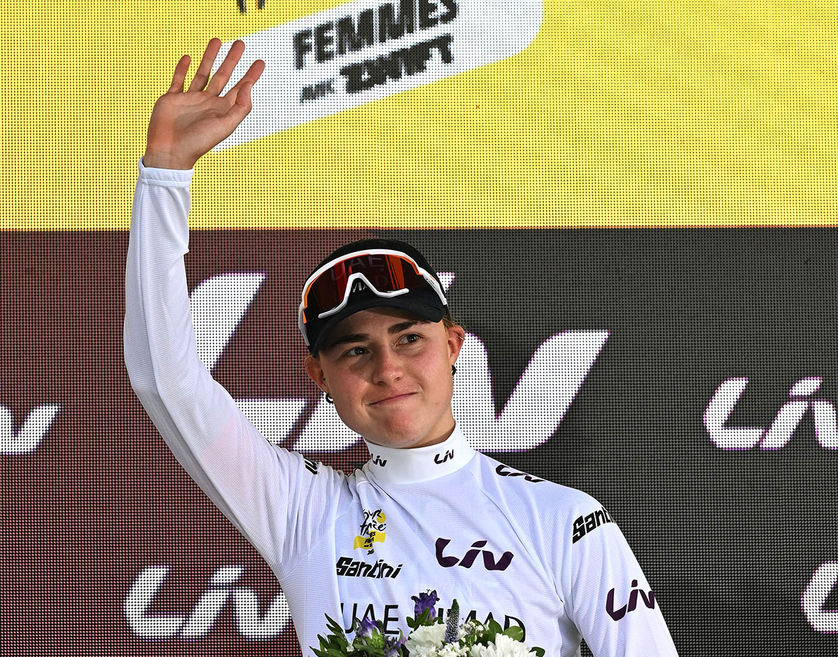 Paula Blasi Remains the Best Young Rider at the Tour de France Femmes